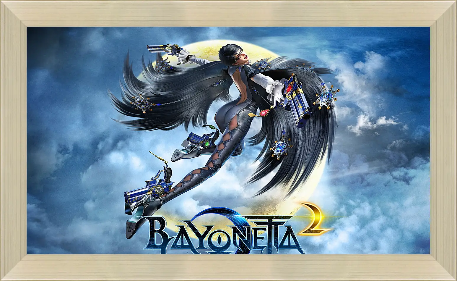 Картина в раме - bayonetta, 2014, game
