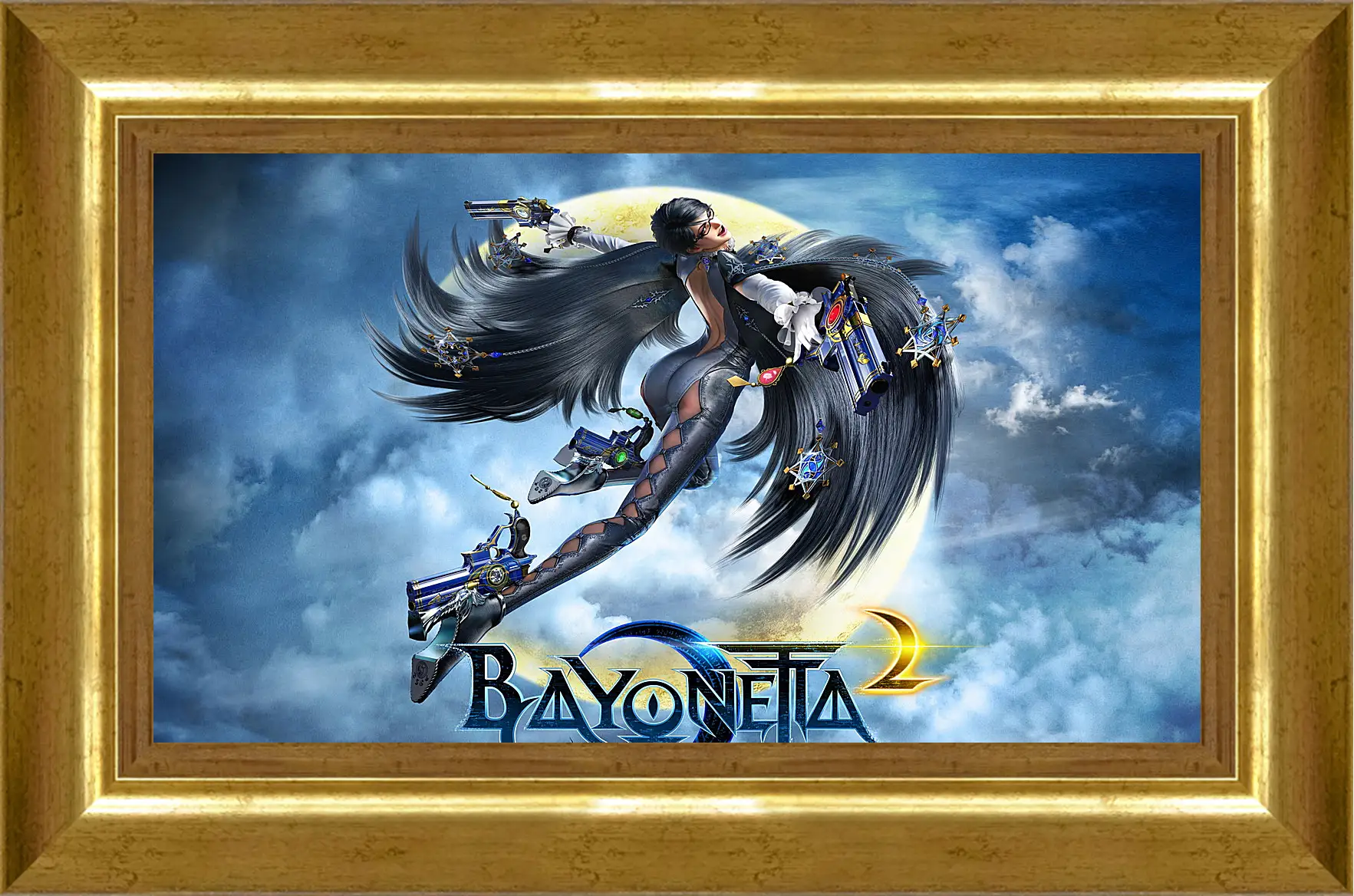 Картина в раме - bayonetta, 2014, game
