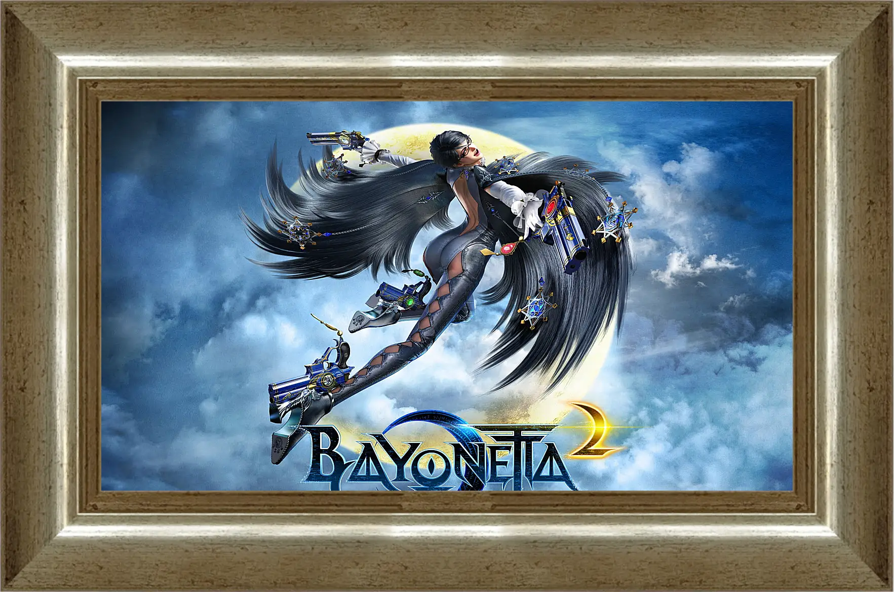 Картина в раме - bayonetta, 2014, game
