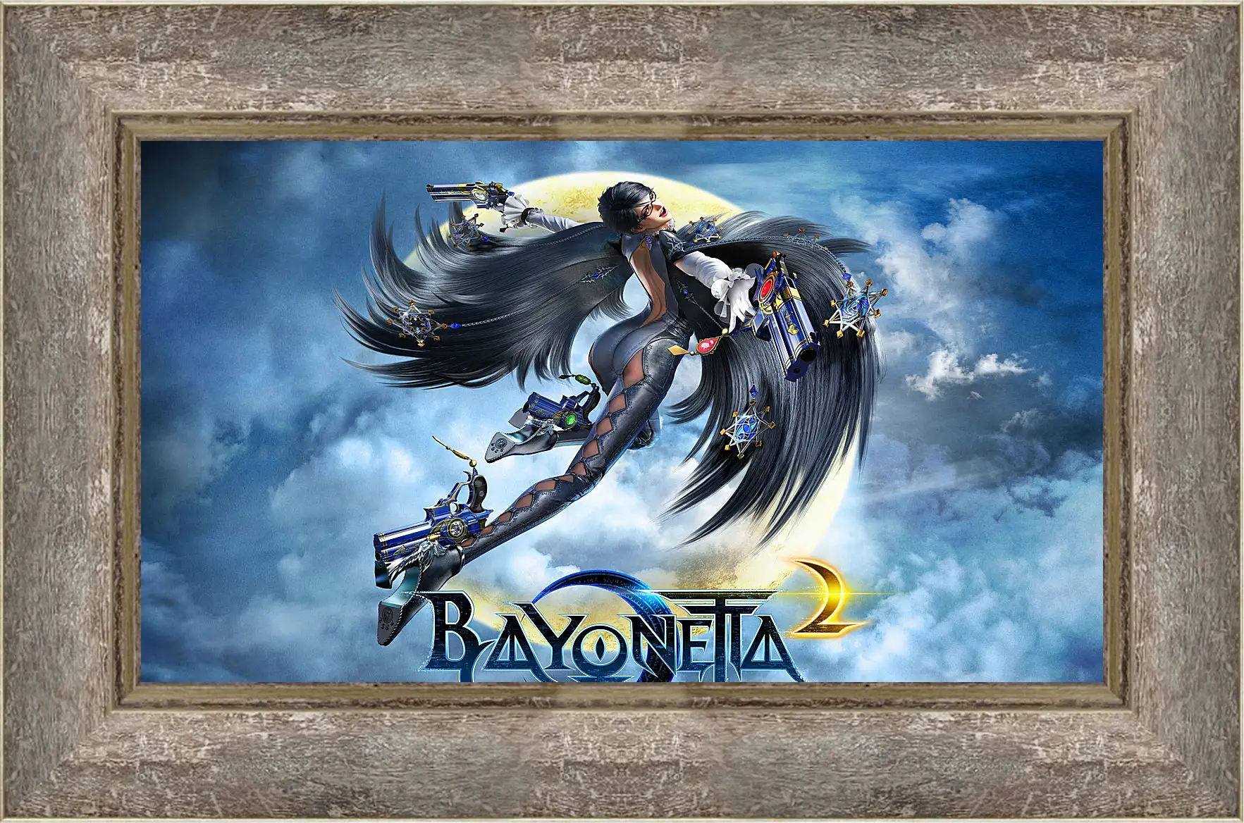 Картина в раме - bayonetta, 2014, game
