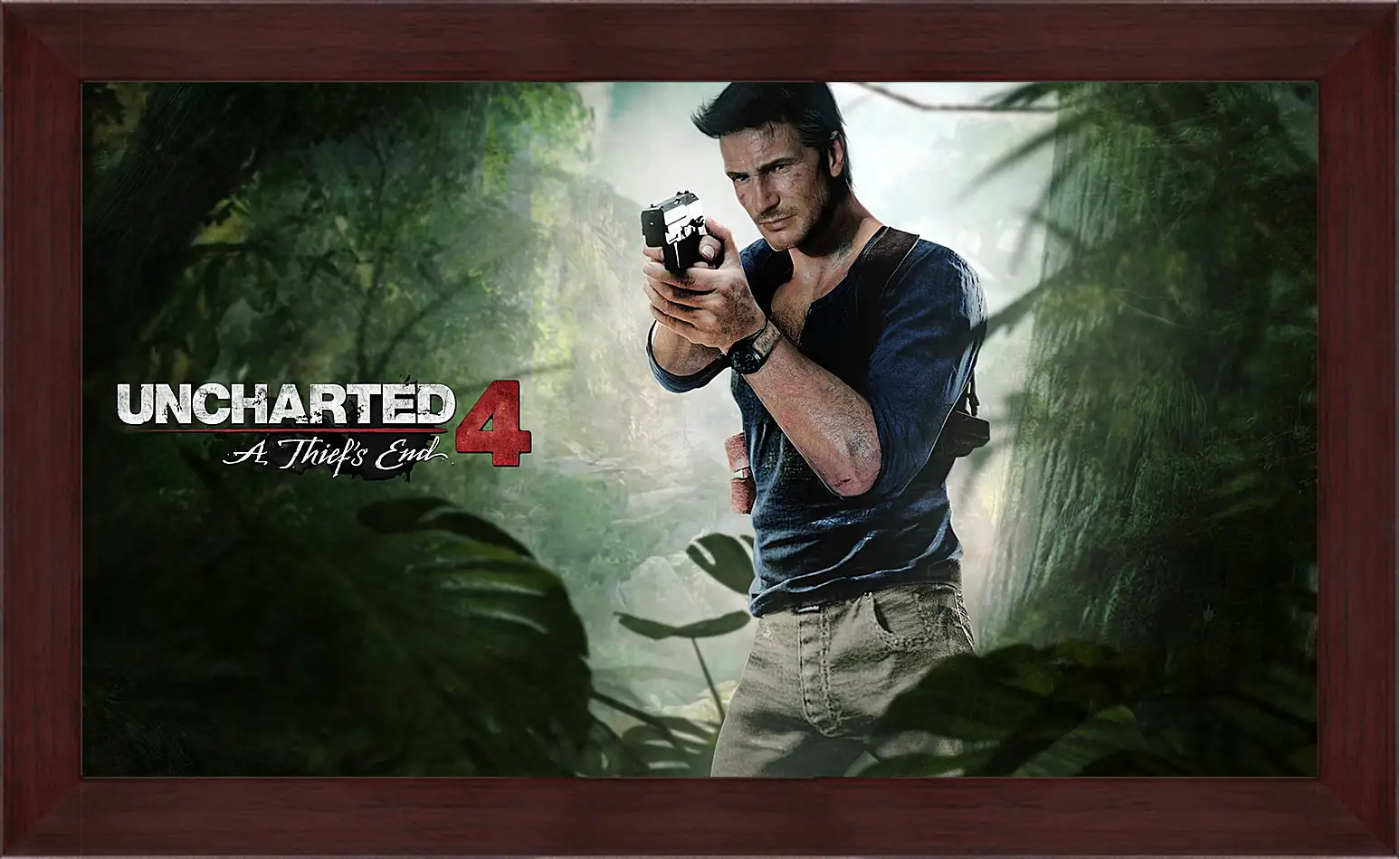 Картина в раме - naughty dog, uncharted 4