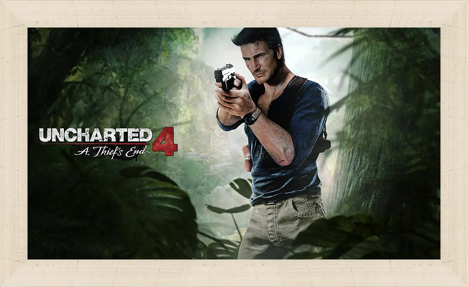 Картина в раме - naughty dog, uncharted 4