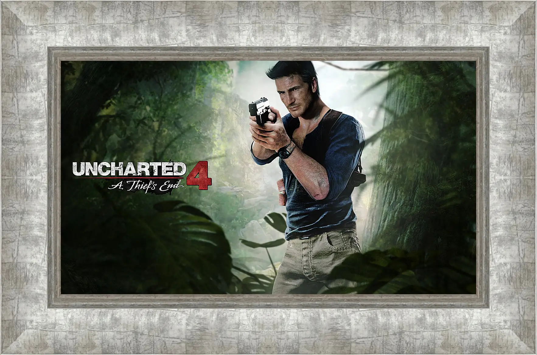 Картина в раме - naughty dog, uncharted 4