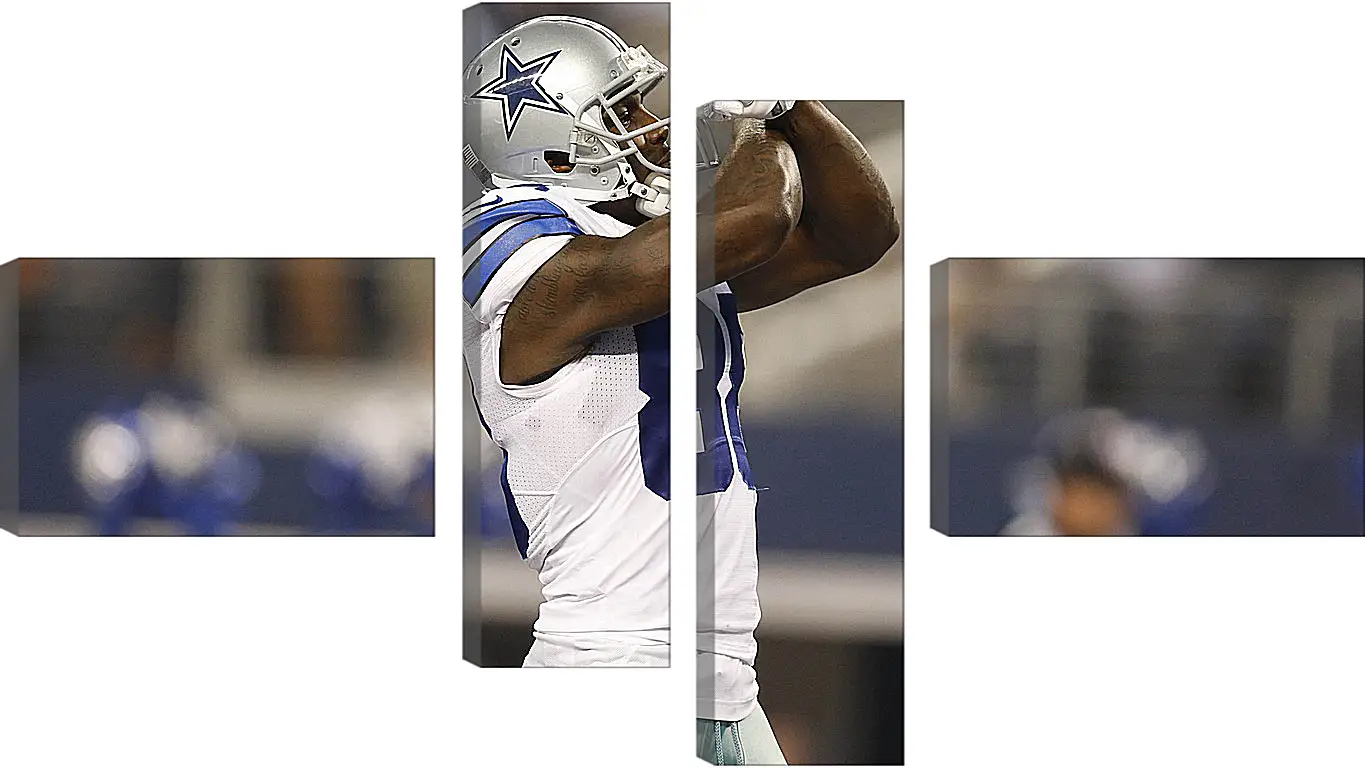 Модульная картина - dez bryant, dallas cowboys, football
