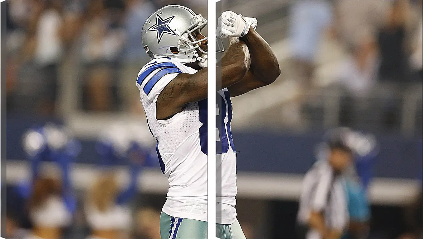 Модульная картина - dez bryant, dallas cowboys, football
