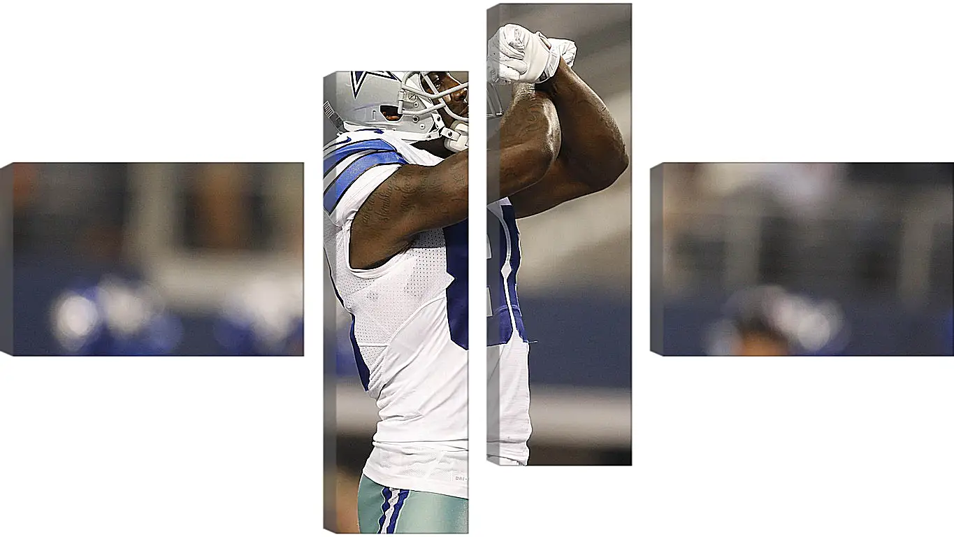 Модульная картина - dez bryant, dallas cowboys, football
