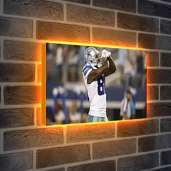 Лайтбокс световая панель - dez bryant, dallas cowboys, football
