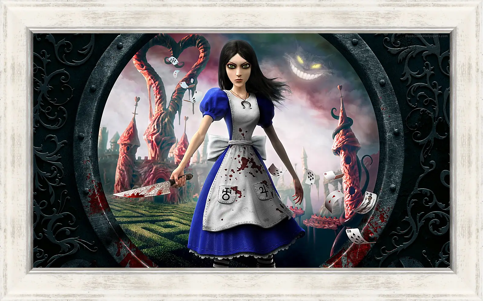 Картина в раме - alice madness returns, girl, dress
