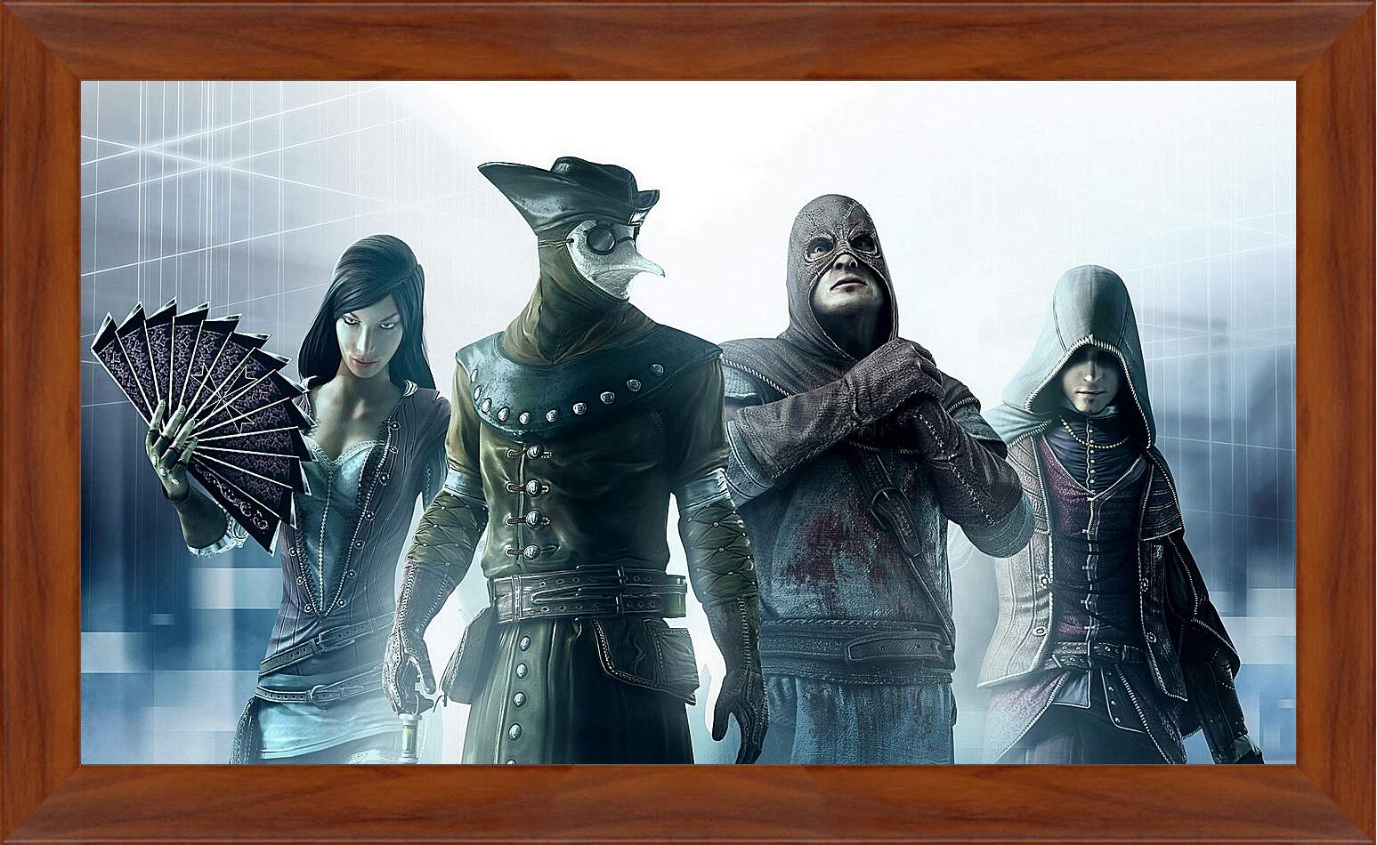 Картина в раме - assassins creed, characters, faces
