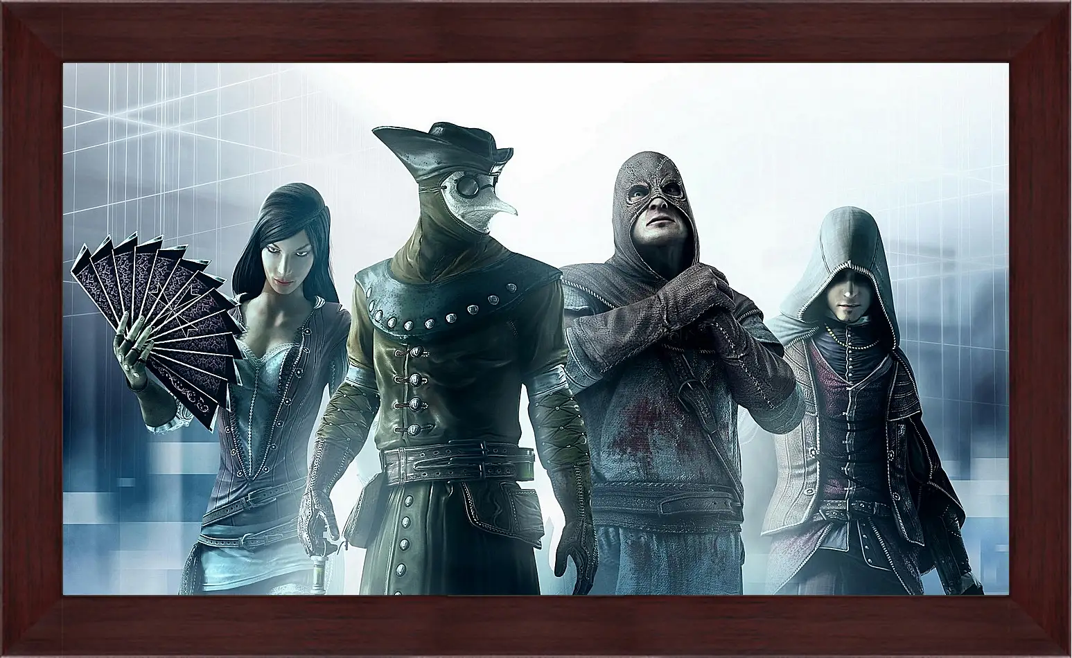 Картина в раме - assassins creed, characters, faces
