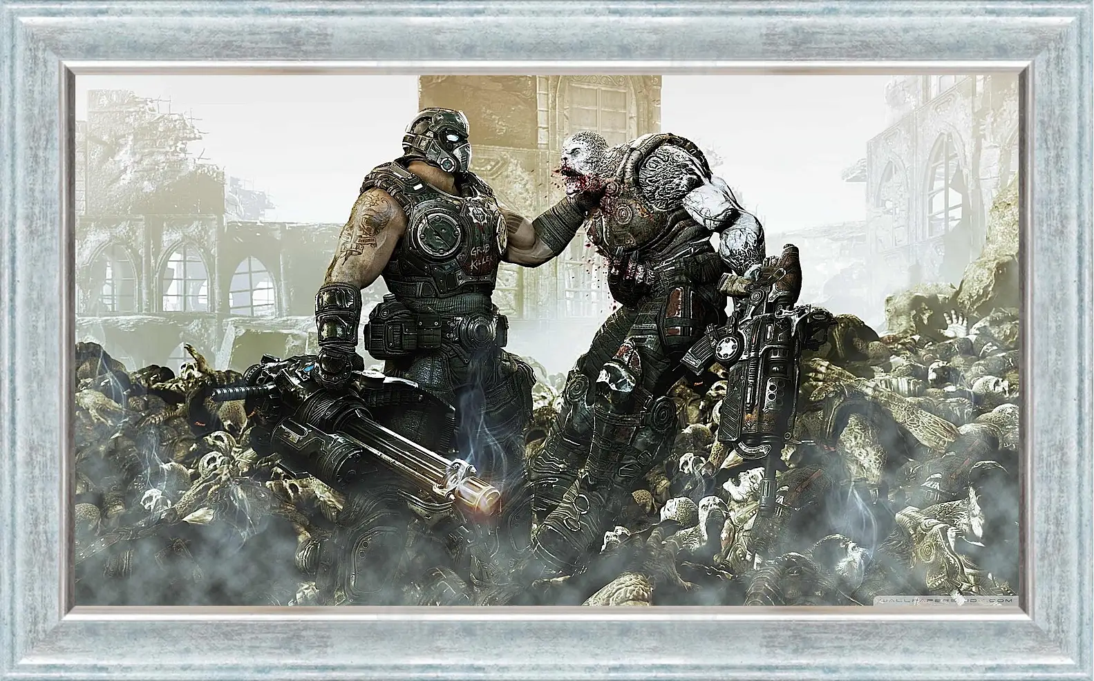 Картина в раме - locust, gears of war, game
