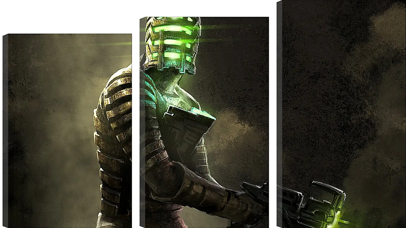 Модульная картина - dead space 2, art, characters
