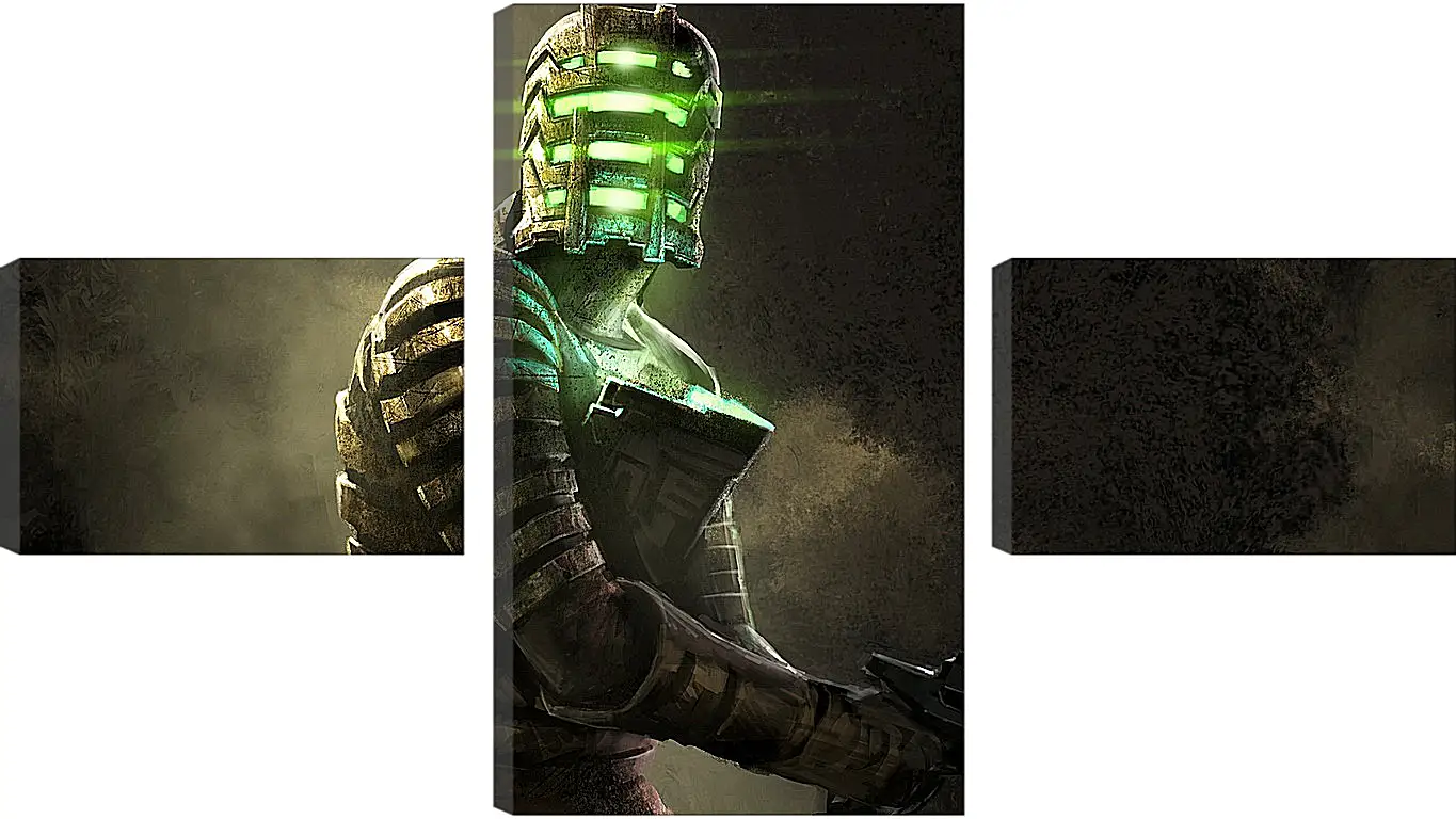 Модульная картина - dead space 2, art, characters
