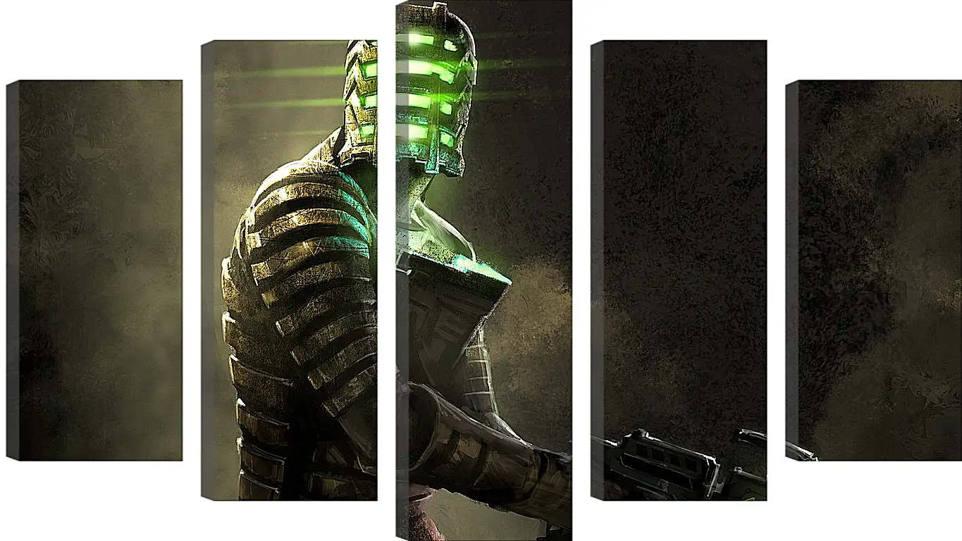 Модульная картина - dead space 2, art, characters
