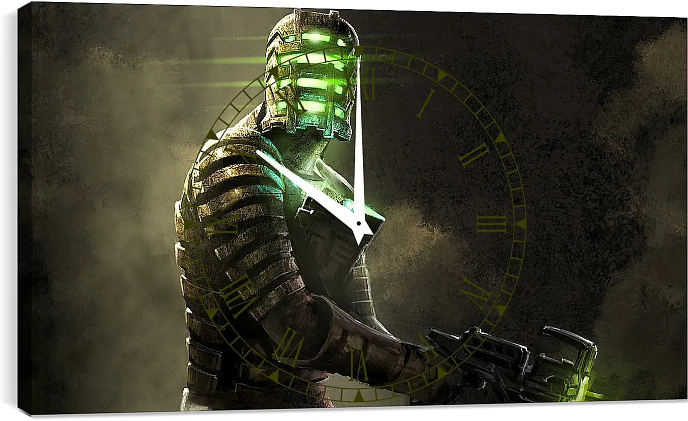 Часы картина - dead space 2, art, characters
