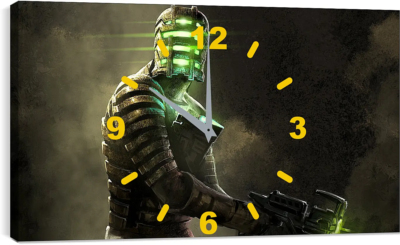 Часы картина - dead space 2, art, characters
