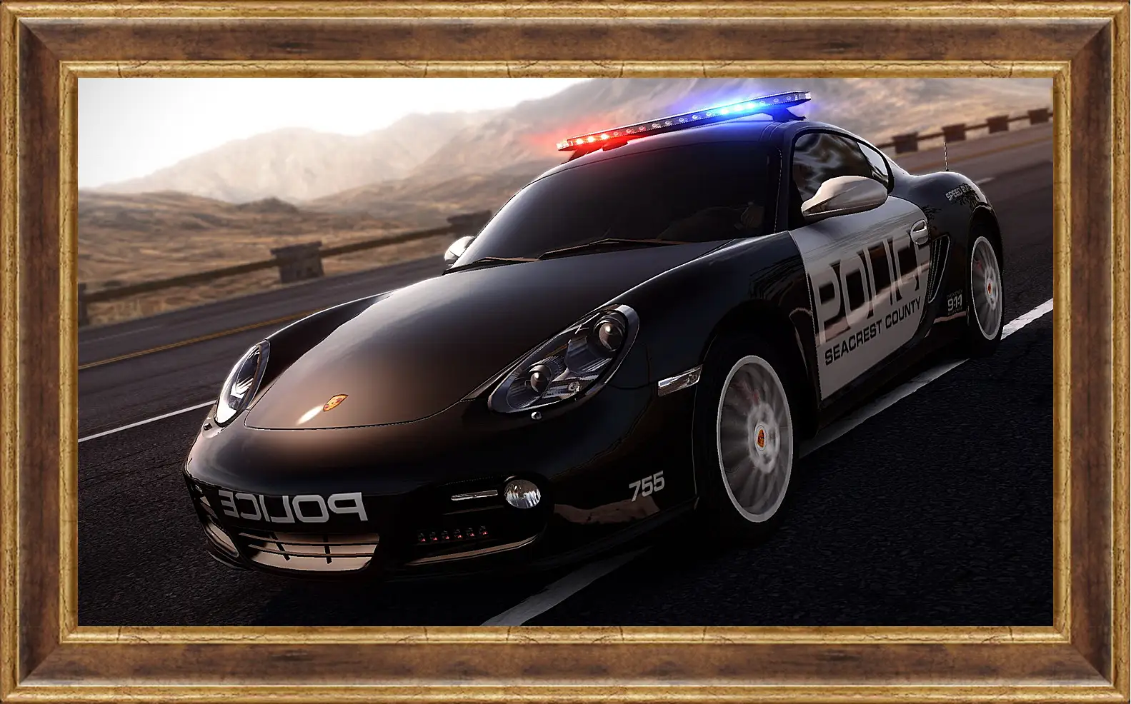 Картина в раме - nfs, need for speed, police
