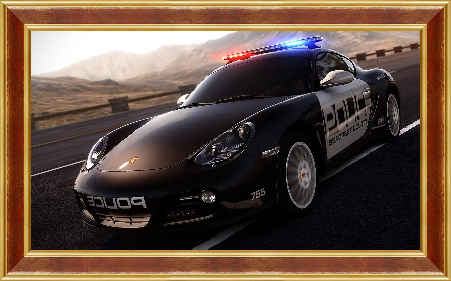 Картина в раме - nfs, need for speed, police
