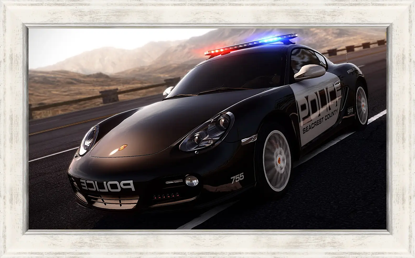 Картина в раме - nfs, need for speed, police
