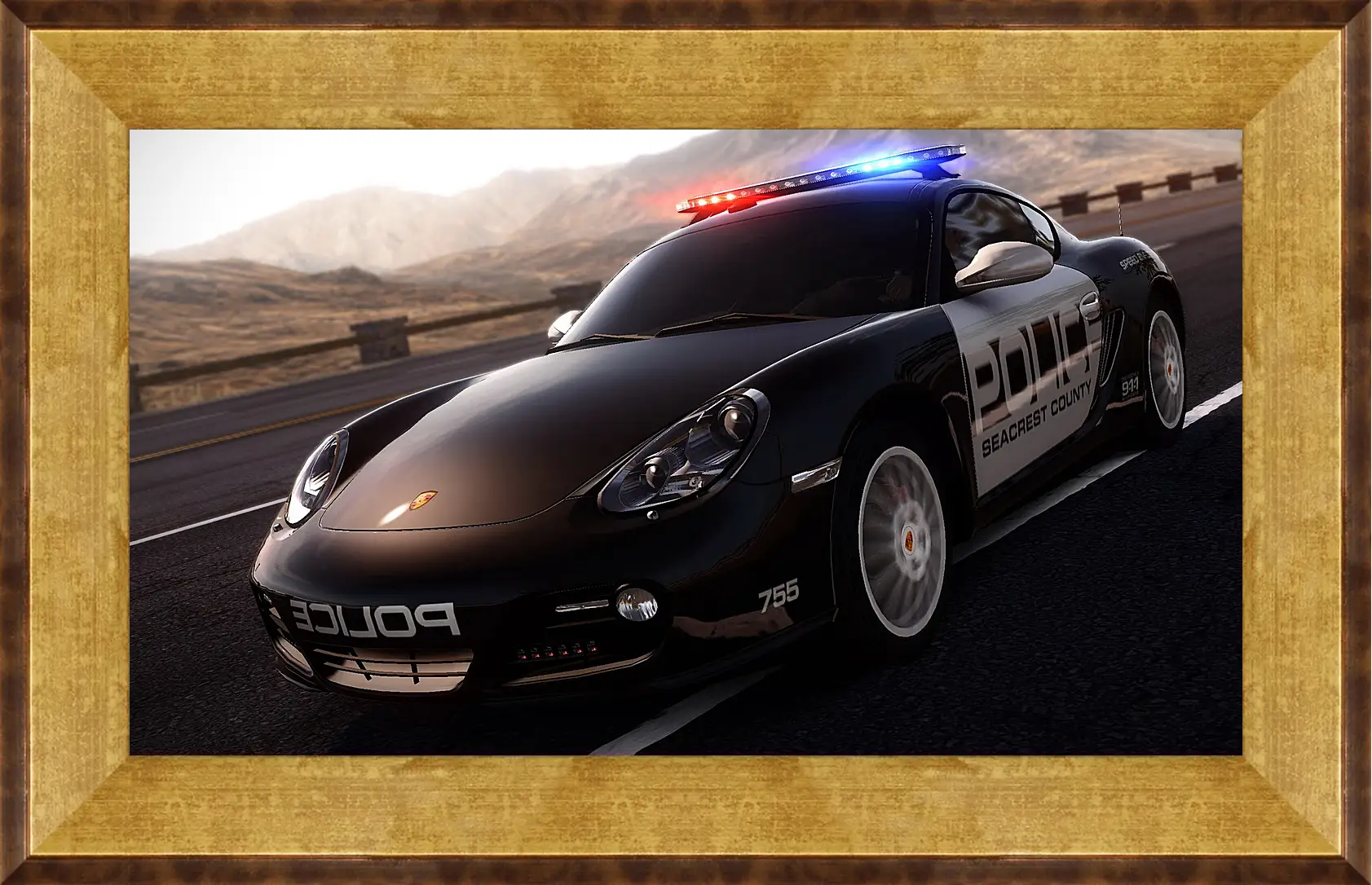 Картина в раме - nfs, need for speed, police
