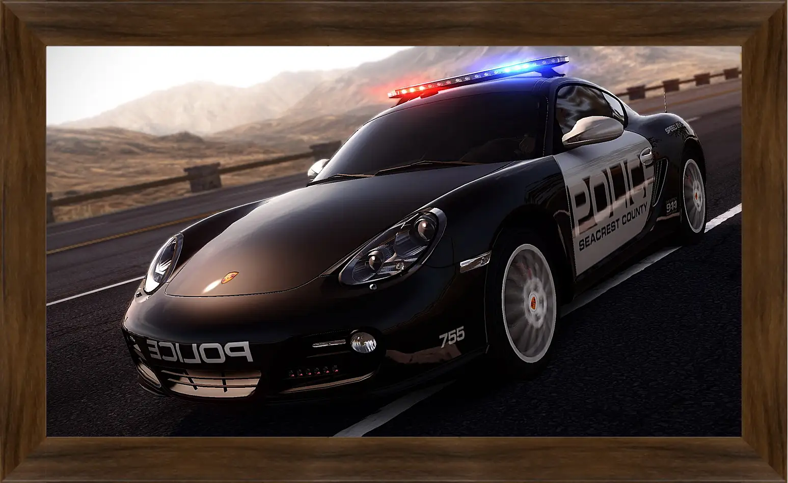 Картина в раме - nfs, need for speed, police
