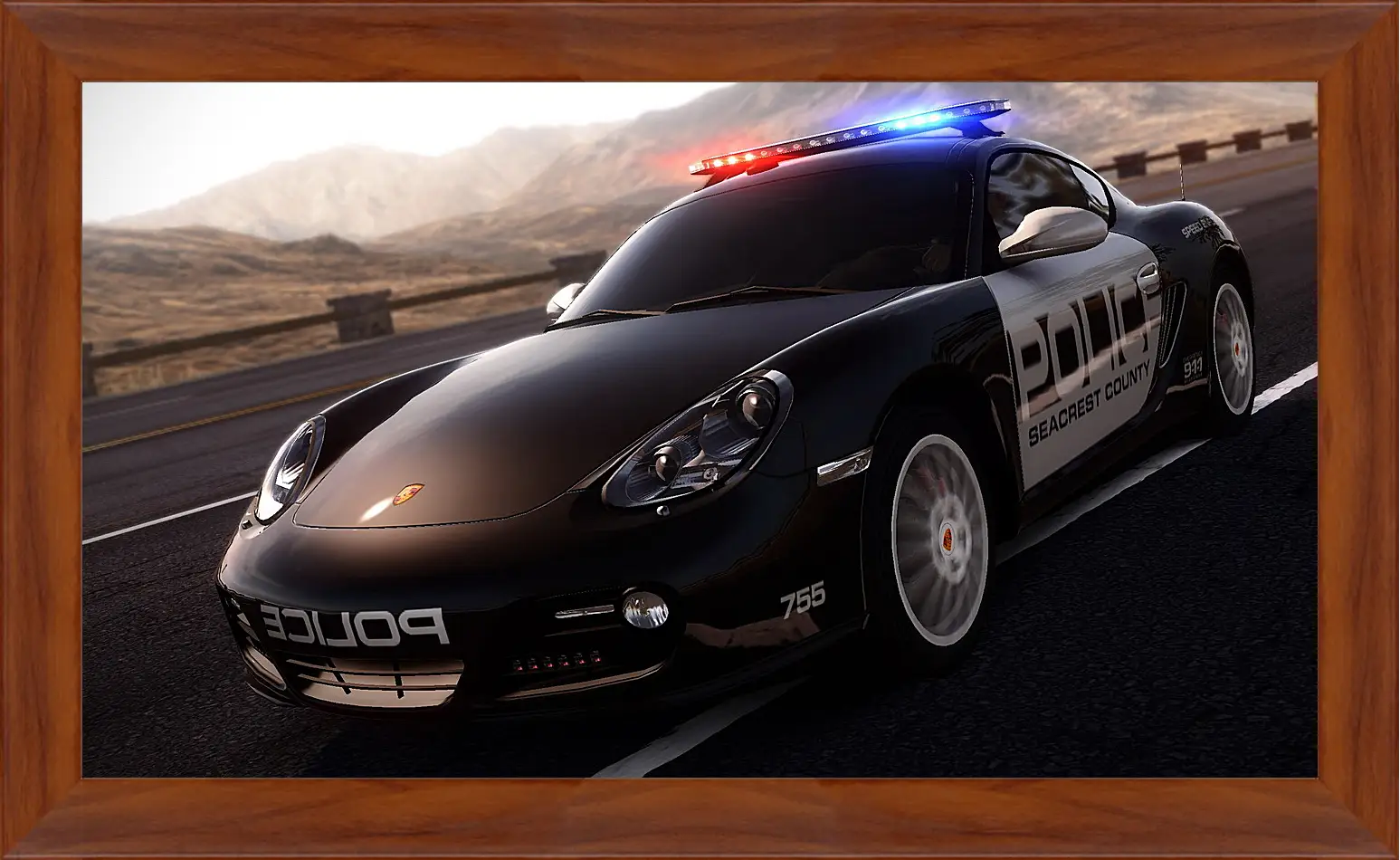 Картина в раме - nfs, need for speed, police
