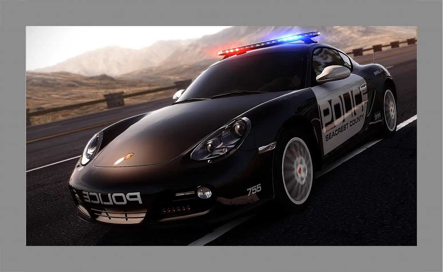 Картина в раме - nfs, need for speed, police
