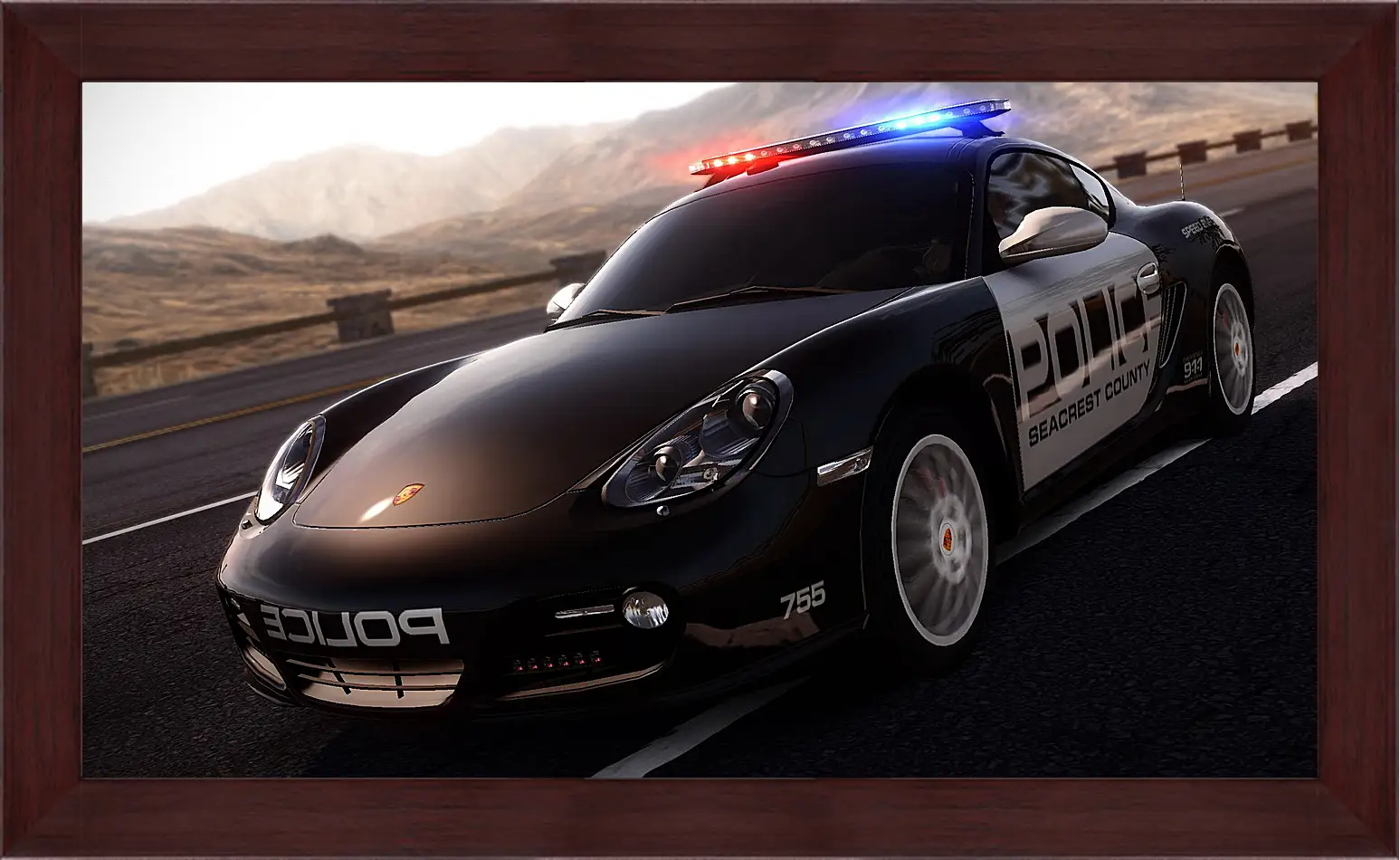 Картина в раме - nfs, need for speed, police
