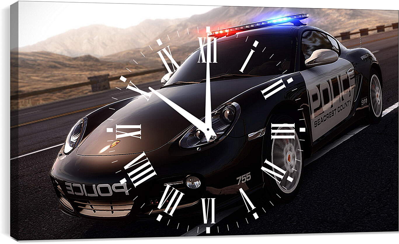 Часы картина - nfs, need for speed, police
