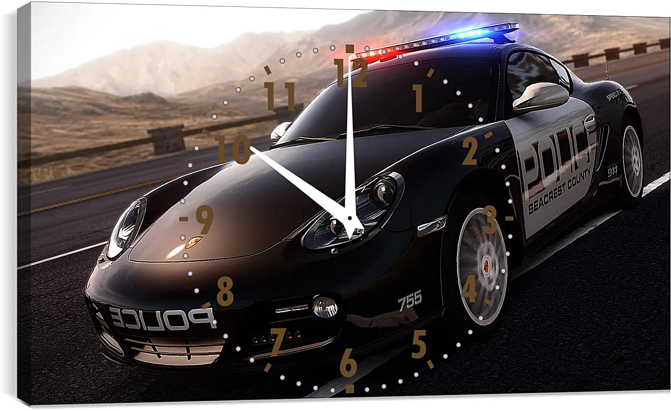 Часы картина - nfs, need for speed, police
