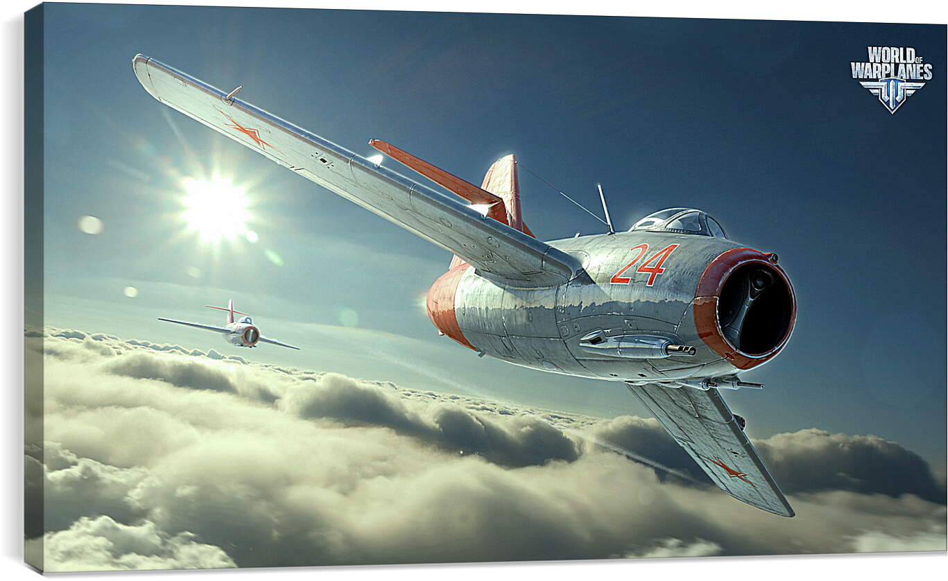 Постер и плакат - world of warplanes, mig-15bis, fighter
