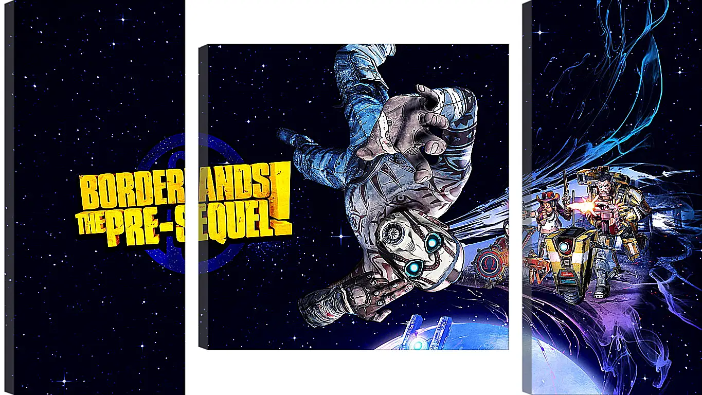 Модульная картина - borderlands the pre-sequel, 2014, 2k australia
