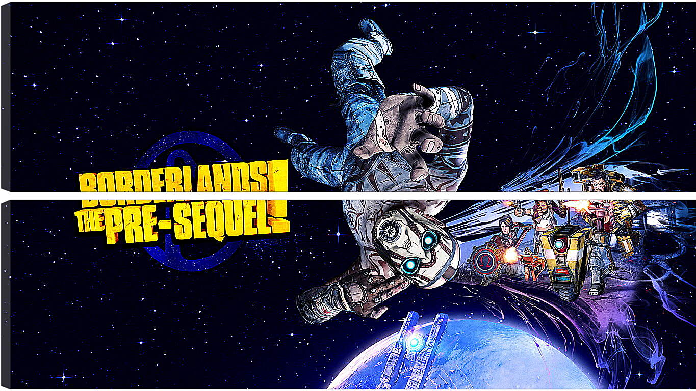 Модульная картина - borderlands the pre-sequel, 2014, 2k australia
