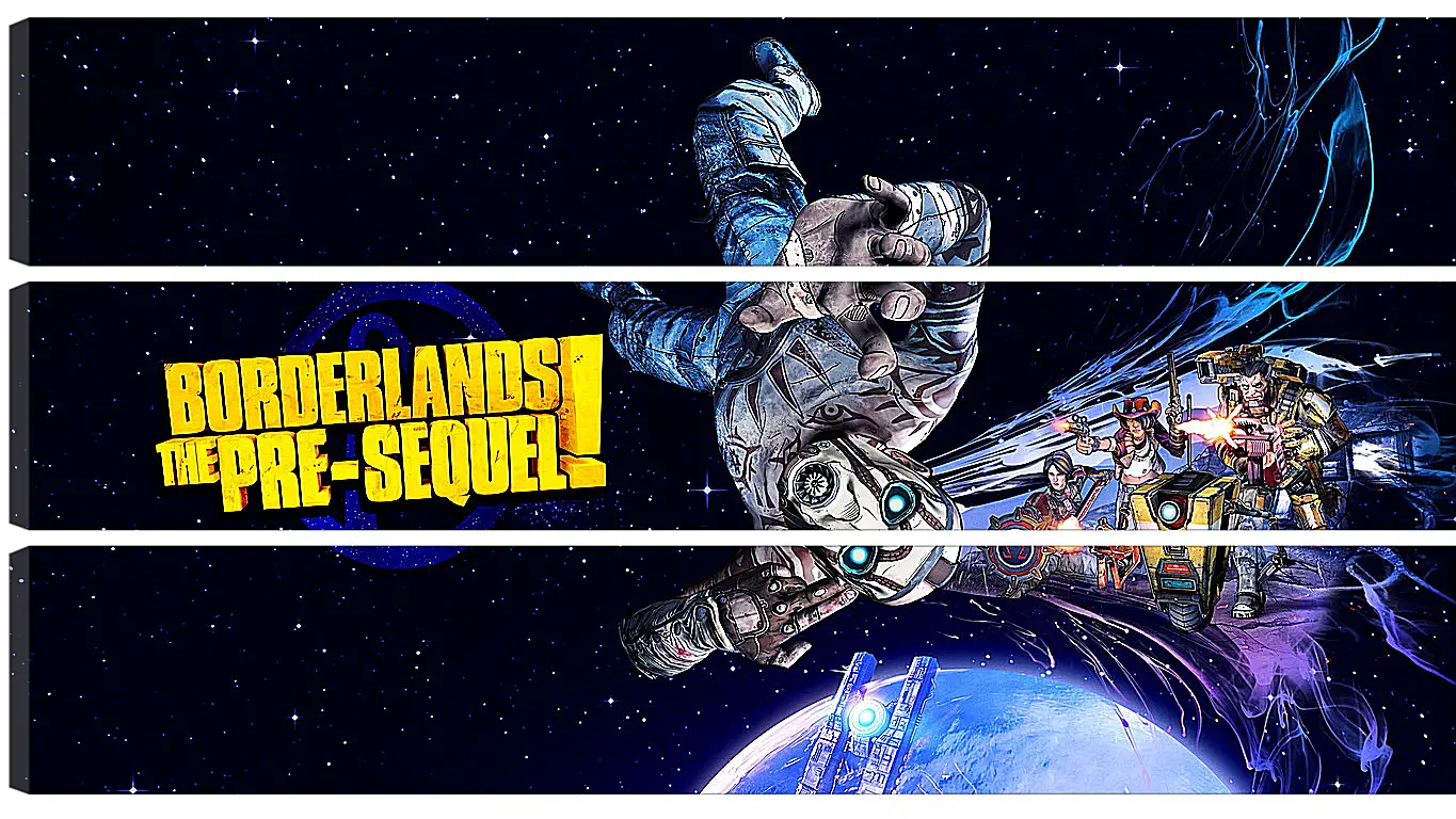 Модульная картина - borderlands the pre-sequel, 2014, 2k australia
