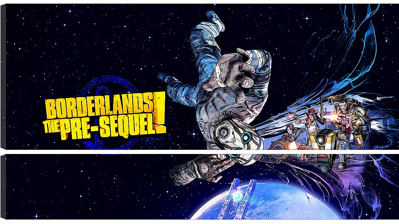 Модульная картина - borderlands the pre-sequel, 2014, 2k australia
