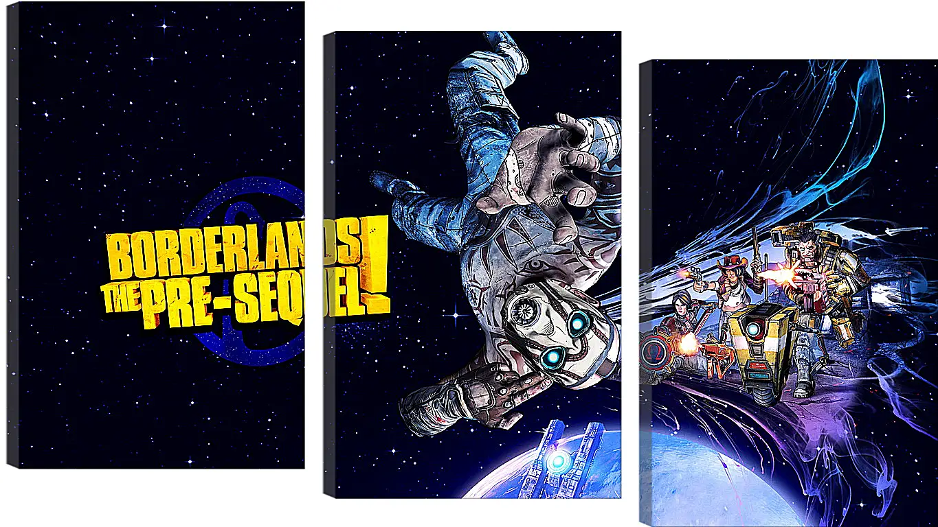 Модульная картина - borderlands the pre-sequel, 2014, 2k australia
