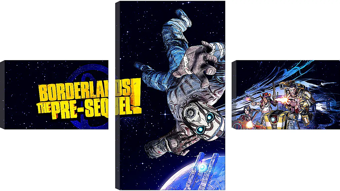 Модульная картина - borderlands the pre-sequel, 2014, 2k australia
