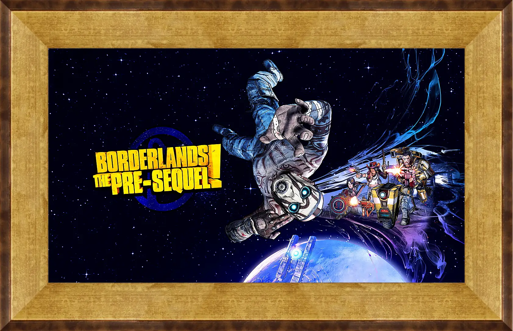 Картина в раме - borderlands the pre-sequel, 2014, 2k australia
