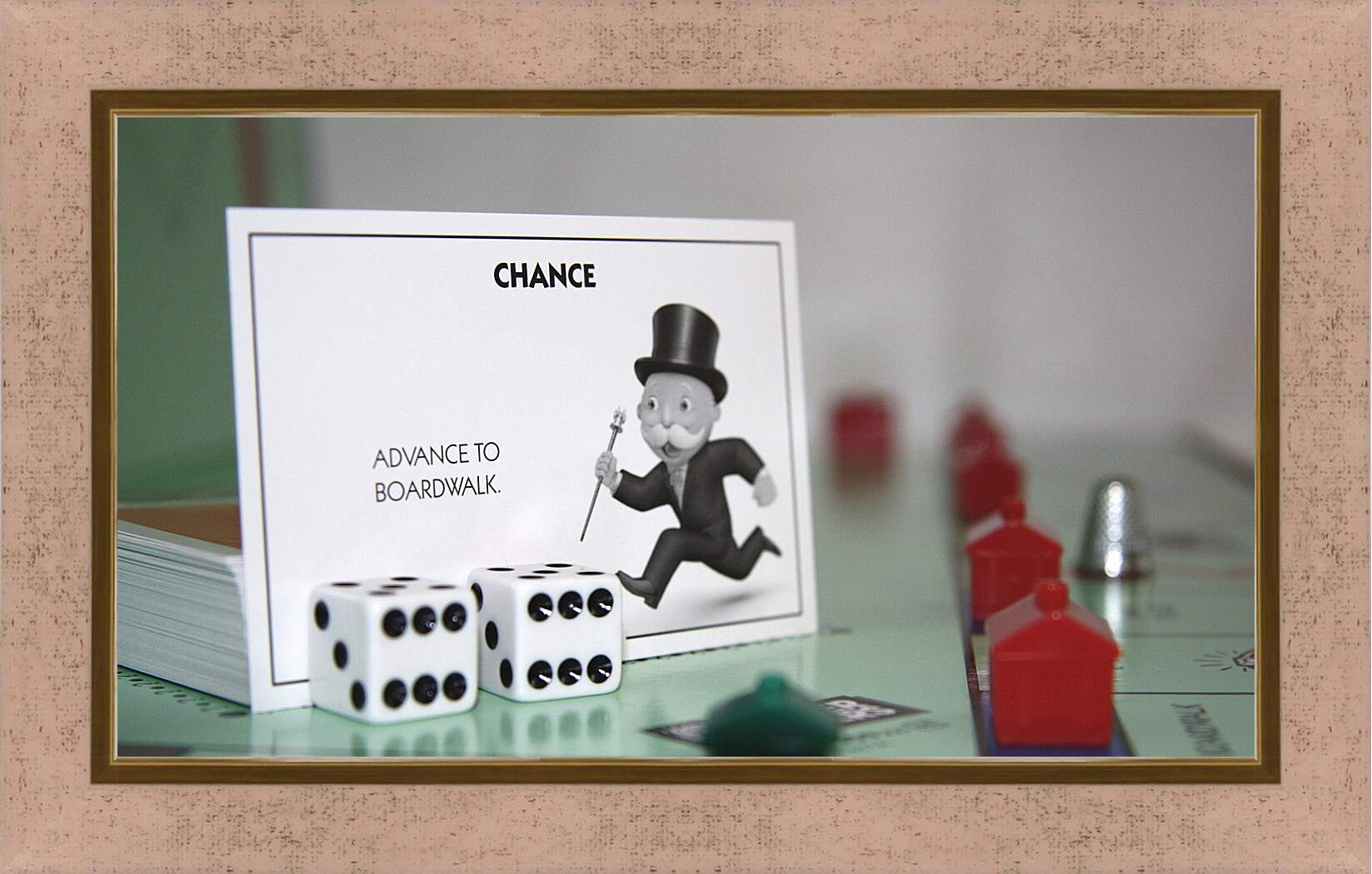 Картина в раме - monopoly, bones, game
