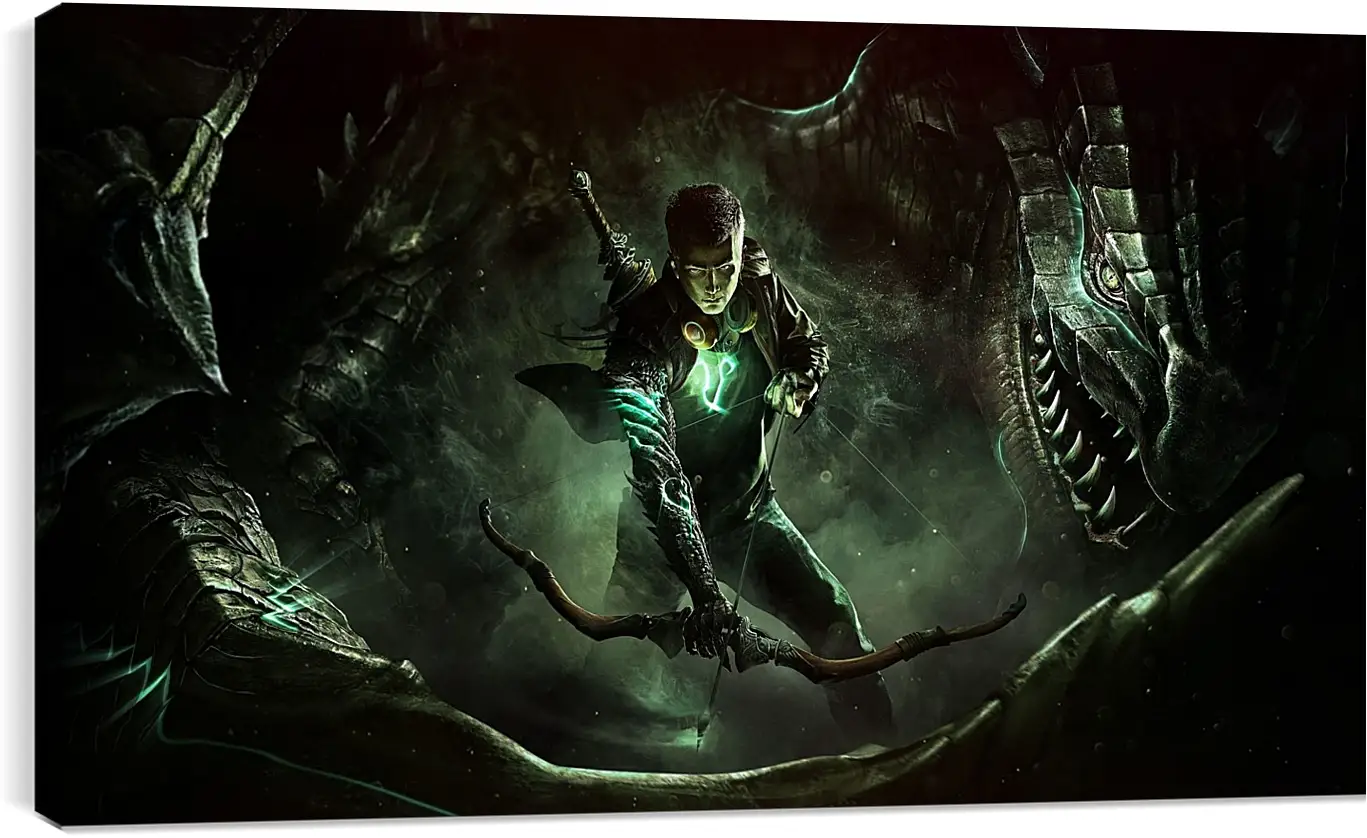 Постер и плакат - scalebound, character, platinum games
