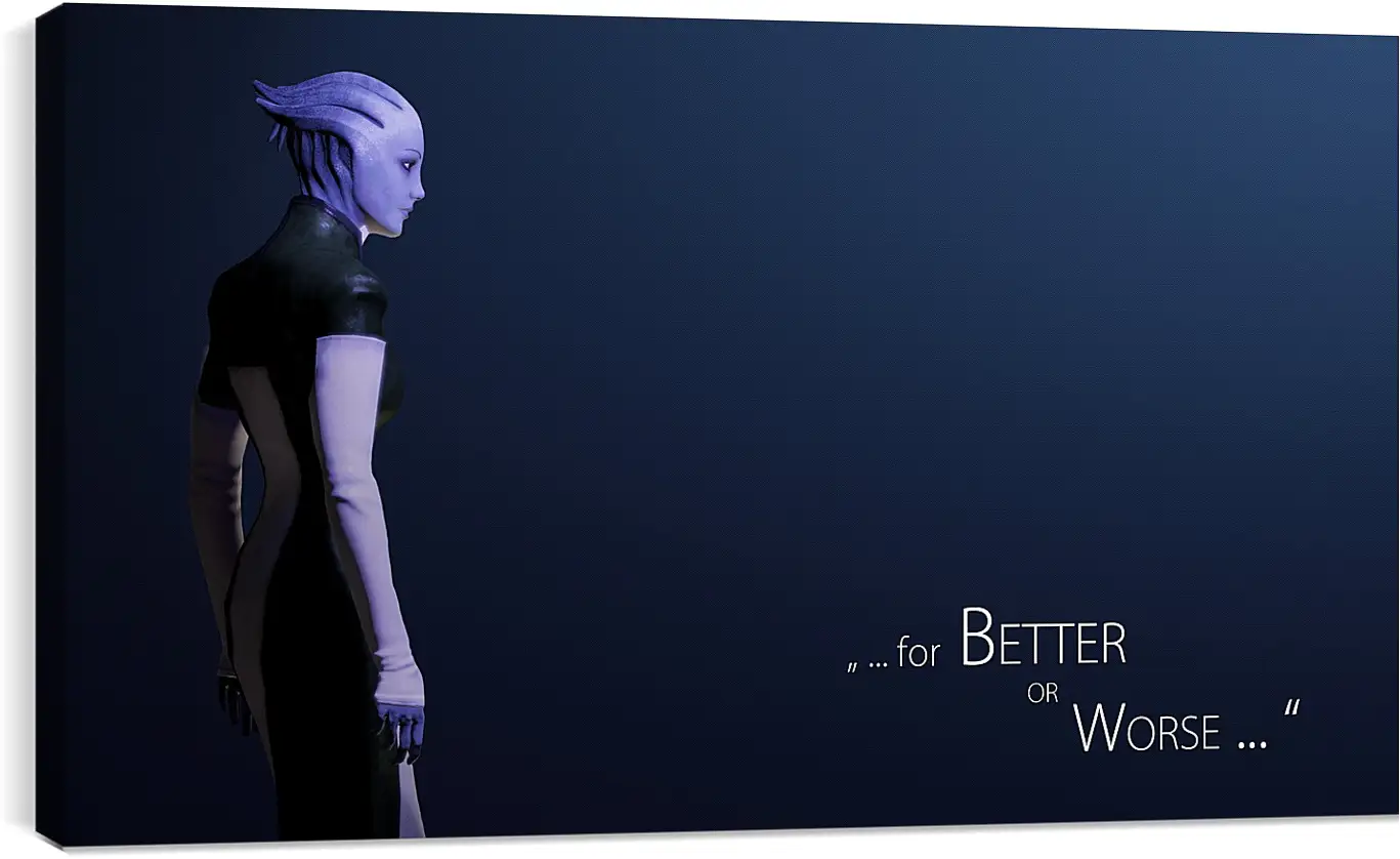 Постер и плакат - mass effect, liara tsoni, quote
