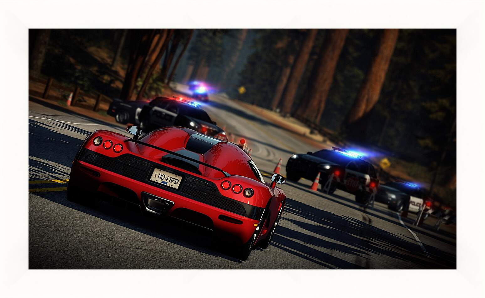 Картина в раме - nfs, need for speed, car
