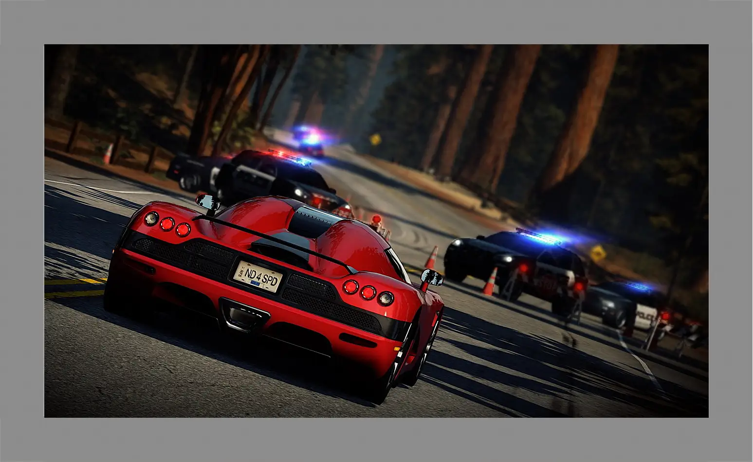 Картина в раме - nfs, need for speed, car
