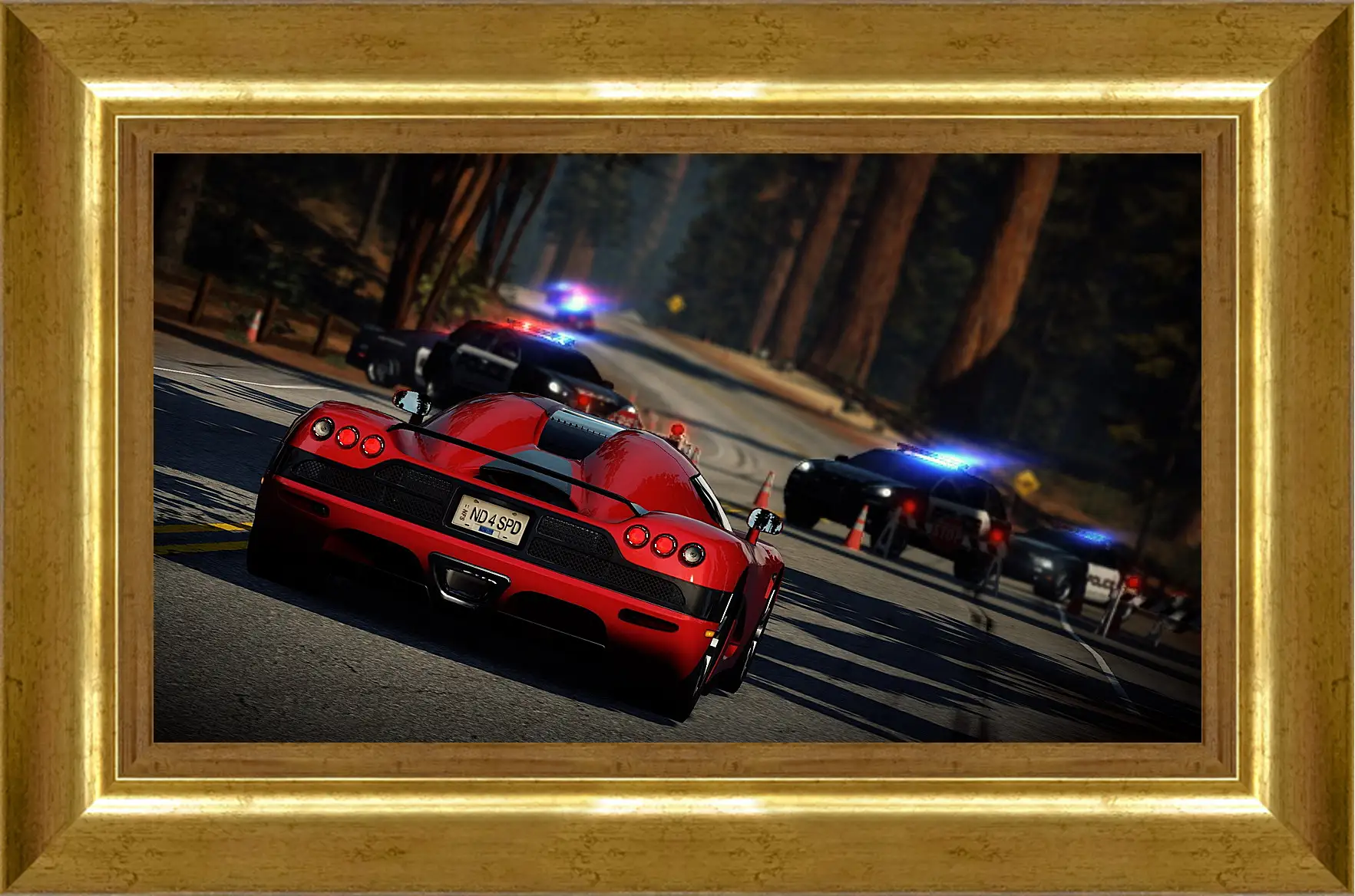 Картина в раме - nfs, need for speed, car
