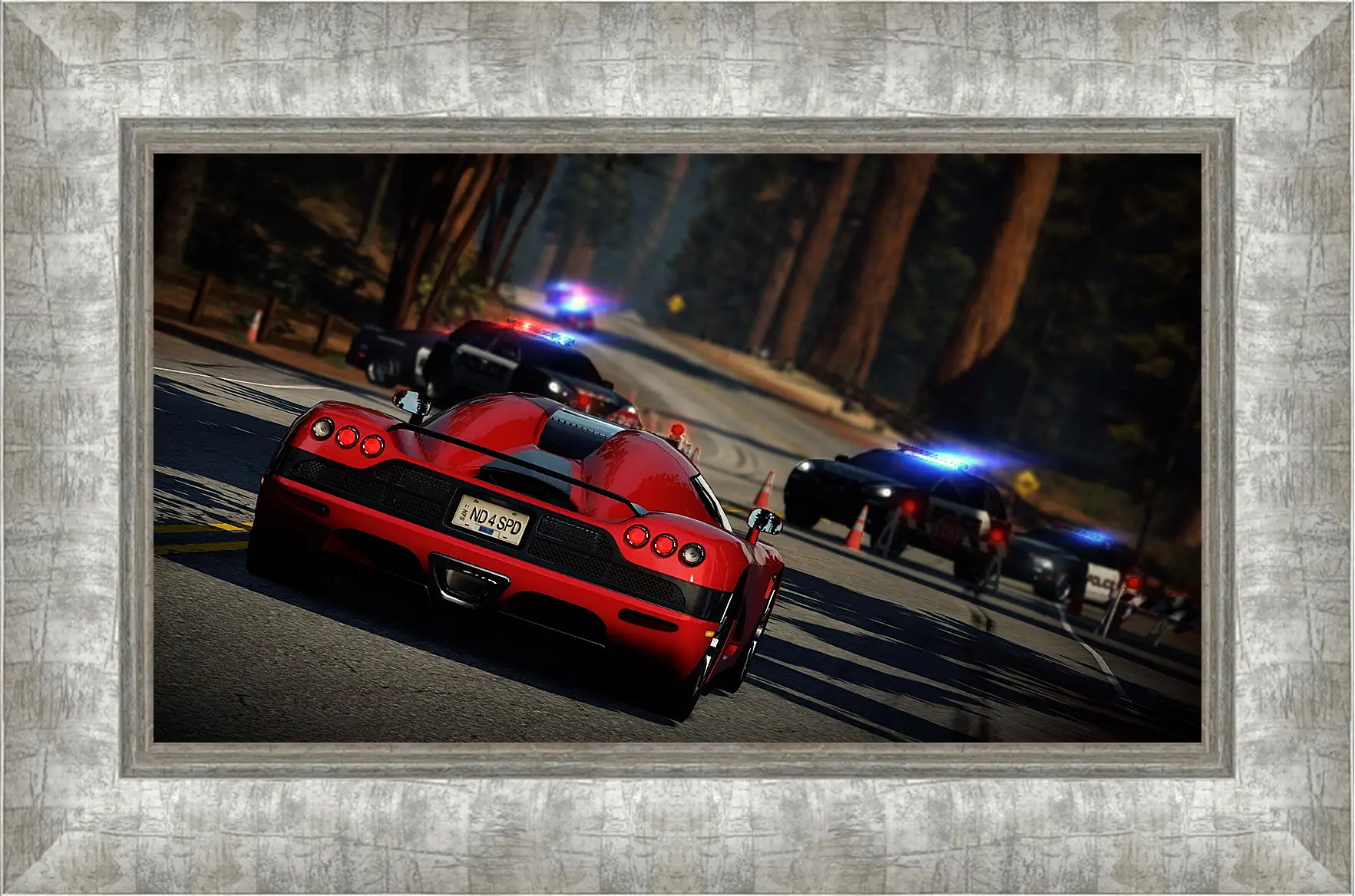 Картина в раме - nfs, need for speed, car
