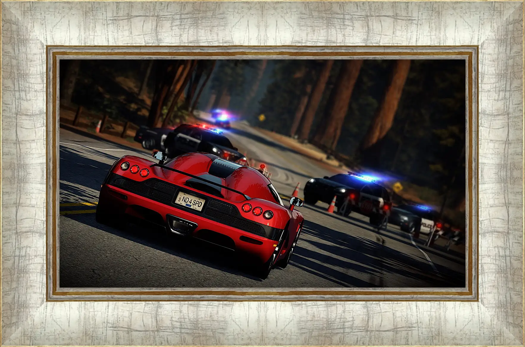 Картина в раме - nfs, need for speed, car
