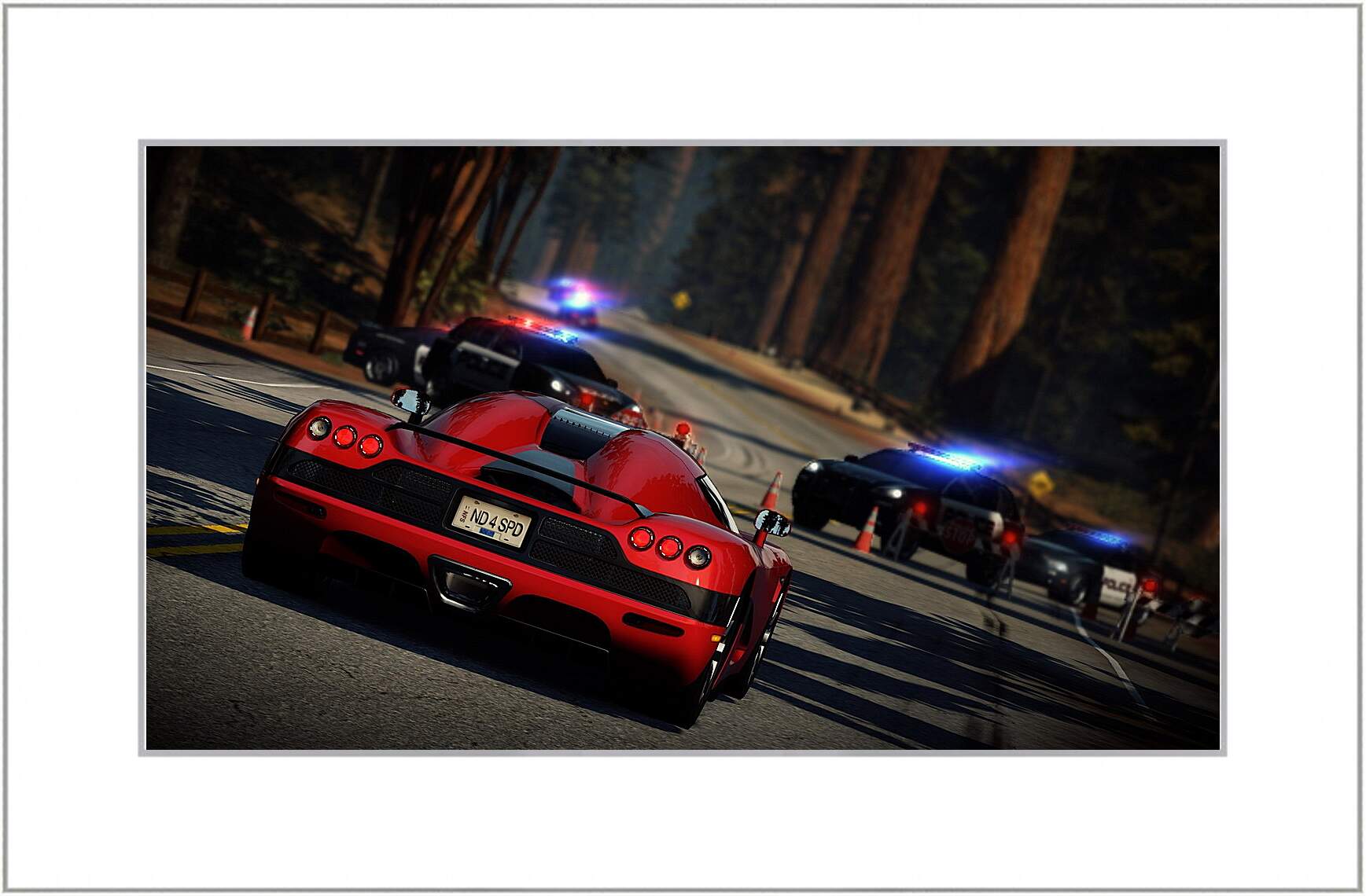 Картина в раме - nfs, need for speed, car
