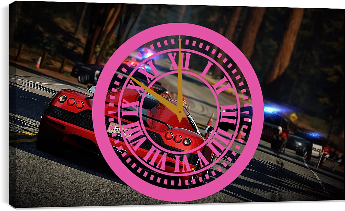 Часы картина - nfs, need for speed, car
