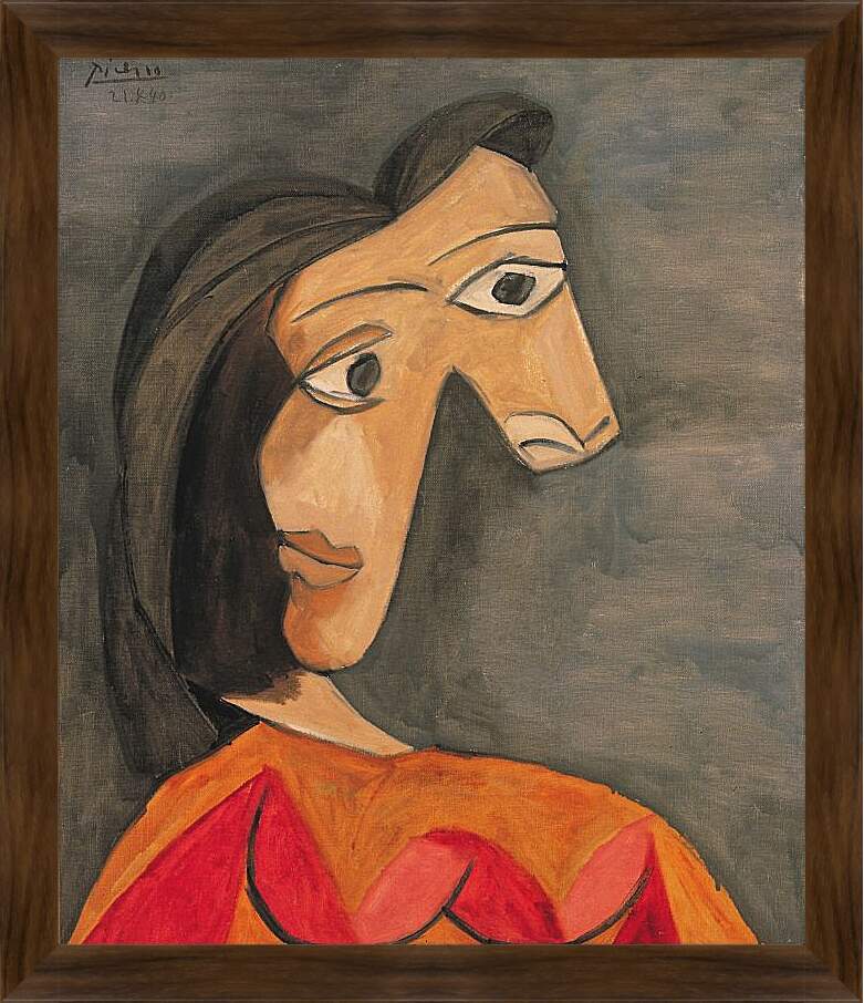 Картина в раме - Неизвестно. Пабло Пикассо