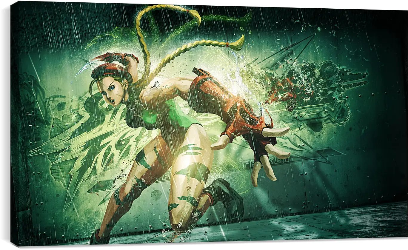 Постер и плакат - street fighter x tekken, cammy, girl
